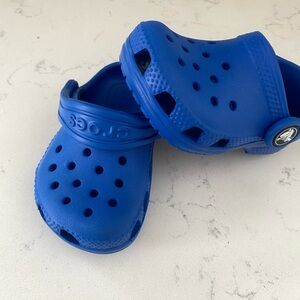 Crocs Kids Blue Clogs